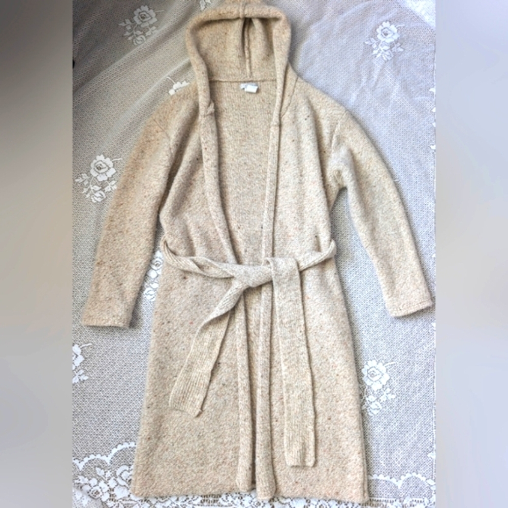 Vintage Fitigues Cashmere Silk Wool Cardigan Duster | M - Picture 5 of 7